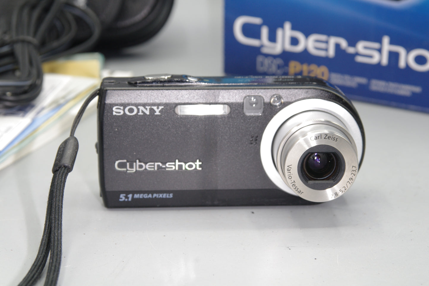 Boxed Sony Cybershot DSC-P120 5.1MP Compact Camera - Excellent