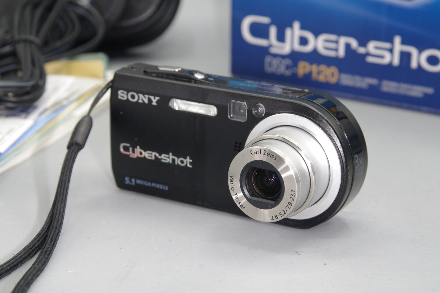 Boxed Sony Cybershot DSC-P120 5.1MP Compact Camera - Excellent
