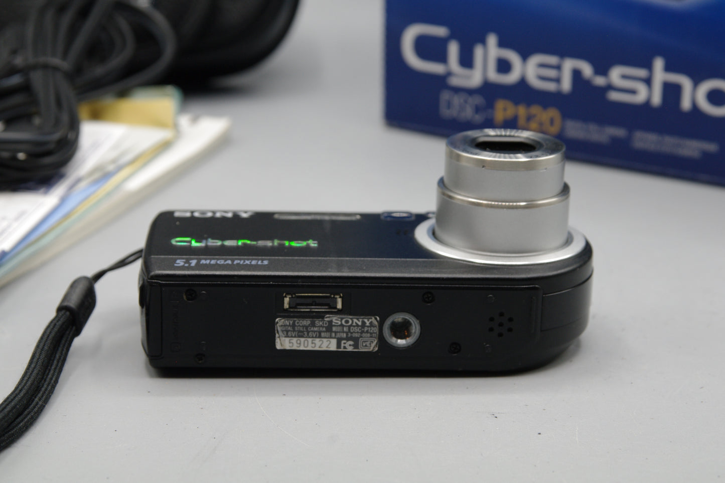 Boxed Sony Cybershot DSC-P120 5.1MP Compact Camera - Excellent