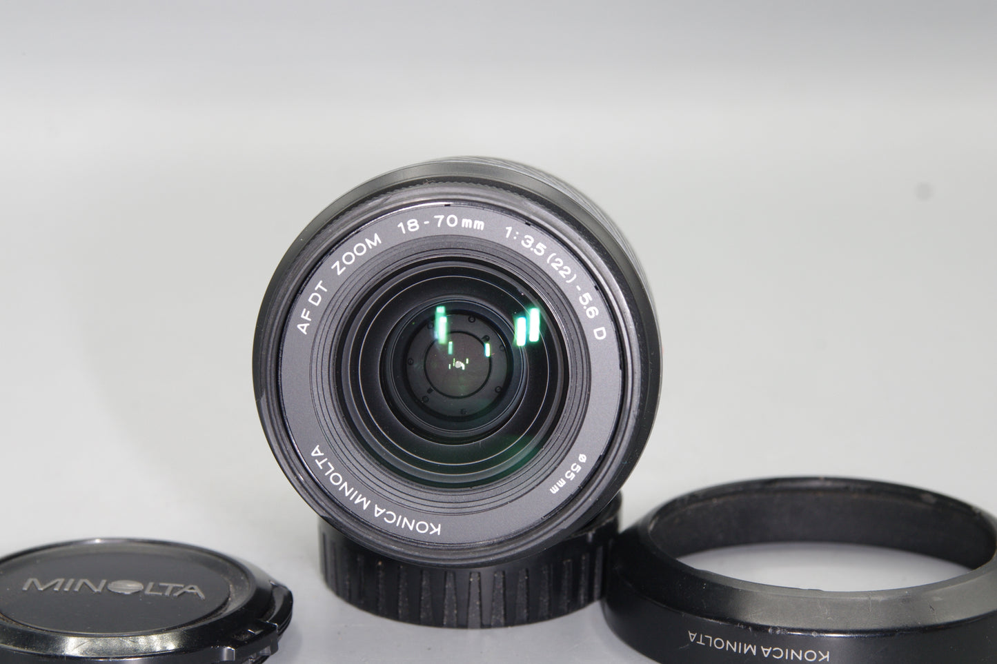 Konica Minolta 18–70mm f/3.5–5.6 DT Zoom Lens – A Mount, APS-C, VGC with Caps