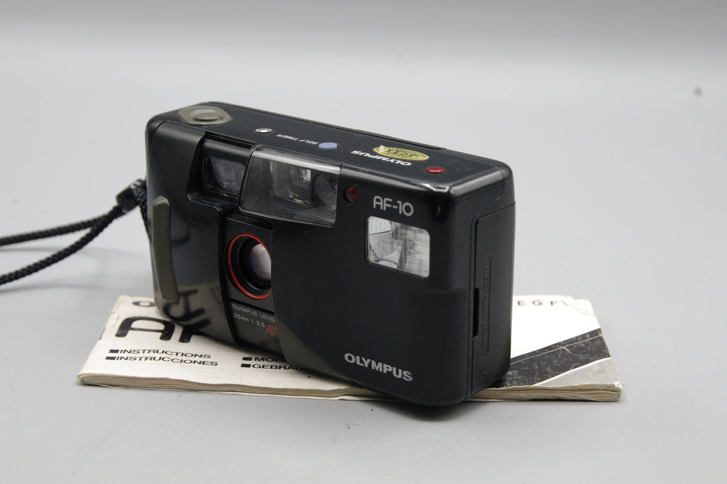 Olympus AF-10 35mm Compact Camera - Nice Condition- tested & working