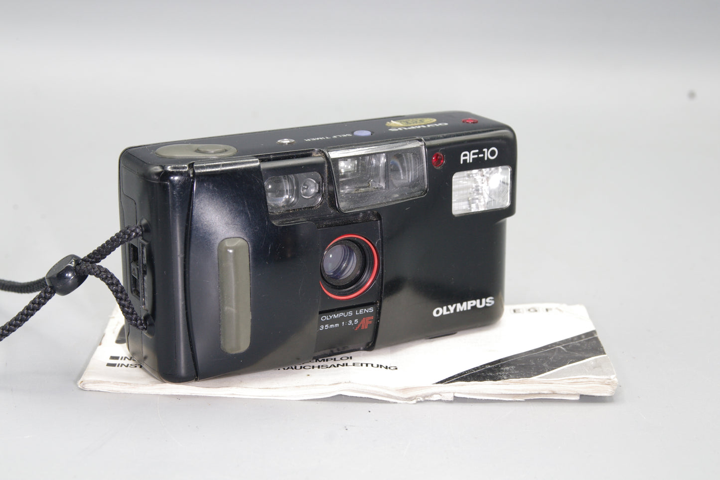 Olympus AF-10 35mm Compact Camera - Nice Condition- tested & working