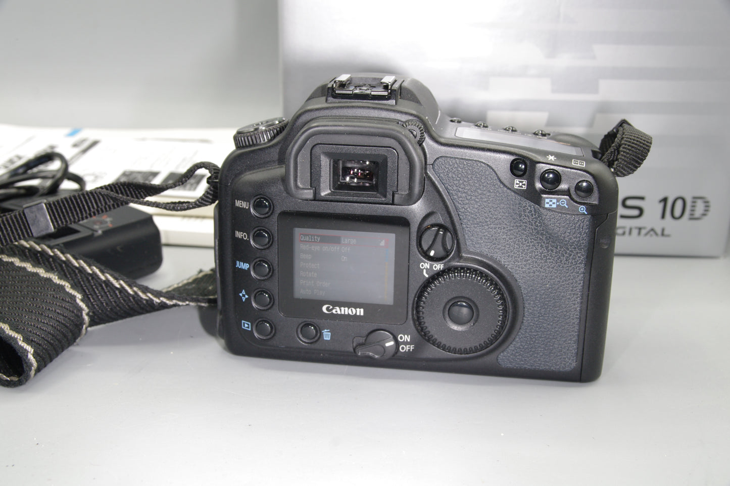 Boxed Canon EOS 10D 6.3MP DSLR- Tested and Working - Excellent