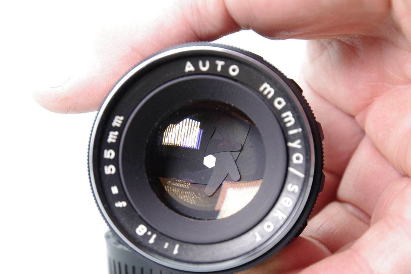 Mamiya‑Sekor 55mm f/1.8 Lens – M42 Mount – Tested – Very Good