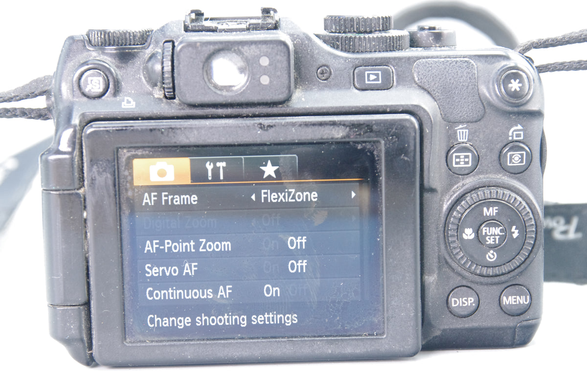Canon PowerShot G12 Digital Camera – Good Working Condition – With Battery