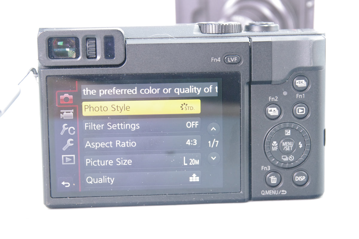 Panasonic Lumix DMC-TZ90 20.3MP 30X Zoom Digital Camera Excellent