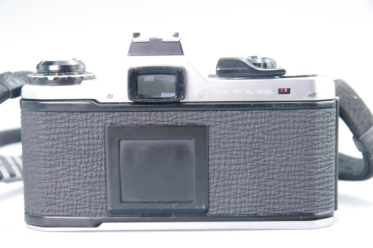 Pentax ME 35mm SLR with 50mm f/1.7 Lens + Batteries – Tested – VGC
