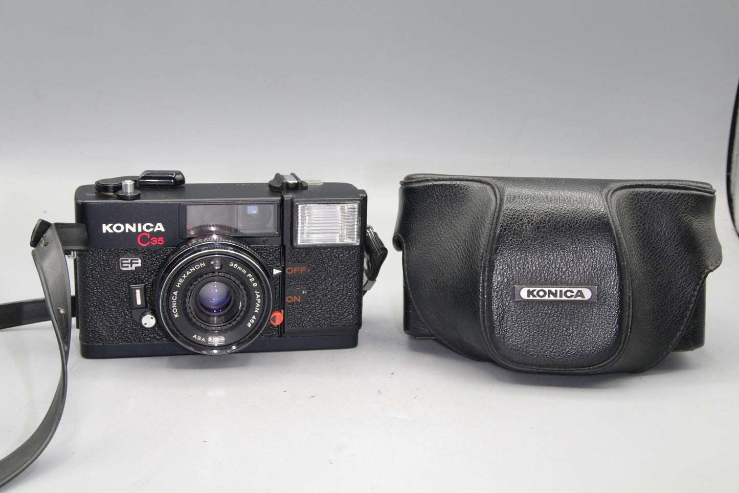Konica C35 35mm Camera - Fully Working with Case - Very Good