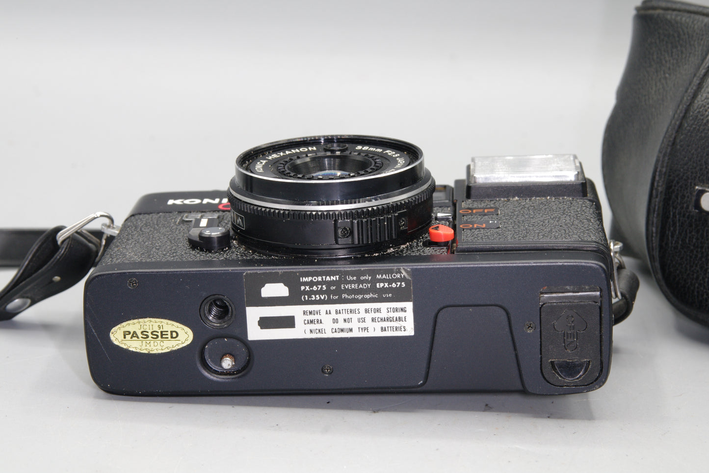 Konica C35 35mm Camera - Fully Working with Case - Very Good