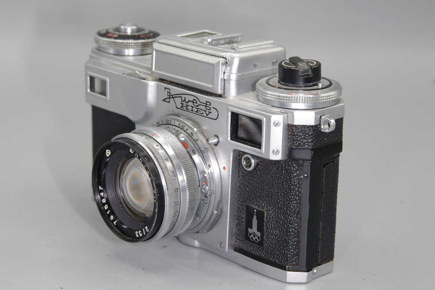 Kiev 4 35mm Rangefinder – Jupiter 8M 53mm f/2 Lens, Contax Mount, Excellent