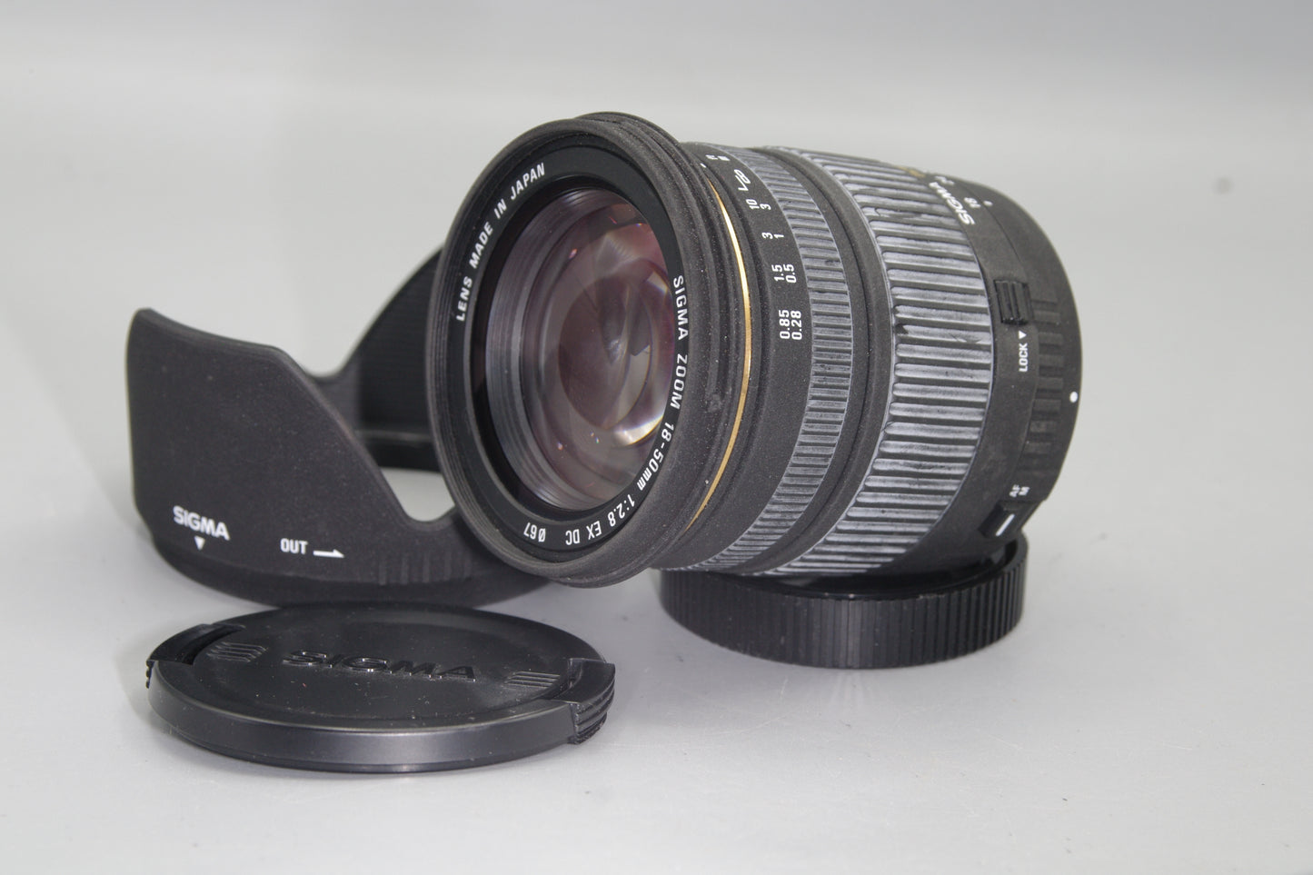 Sigma AF 18-50mm F/2.8 EX DC Lens - Sigma AF (SAF) Mount - Very Good