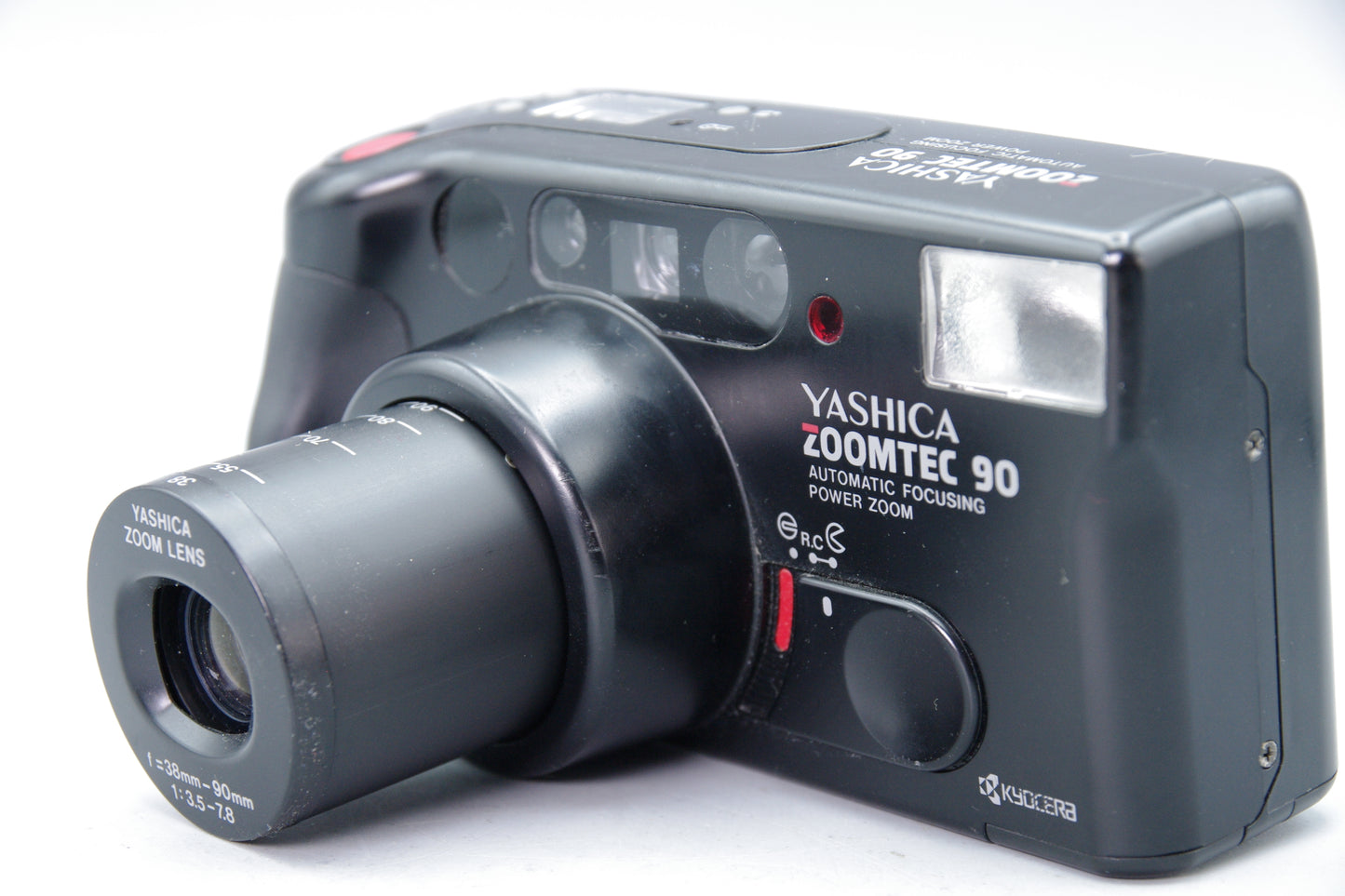 Yashica Zoomtec 90 35mm Film Camera – Very Good – Tested – Compact Zoom