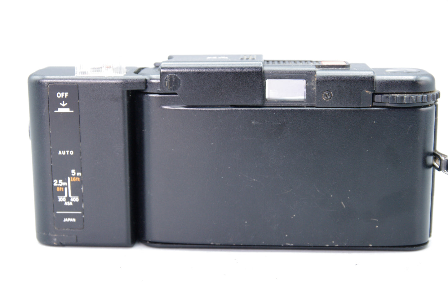 Olympus XA 35mm Rangefinder Camera + A11 Flash – Tested – Very Good Cond