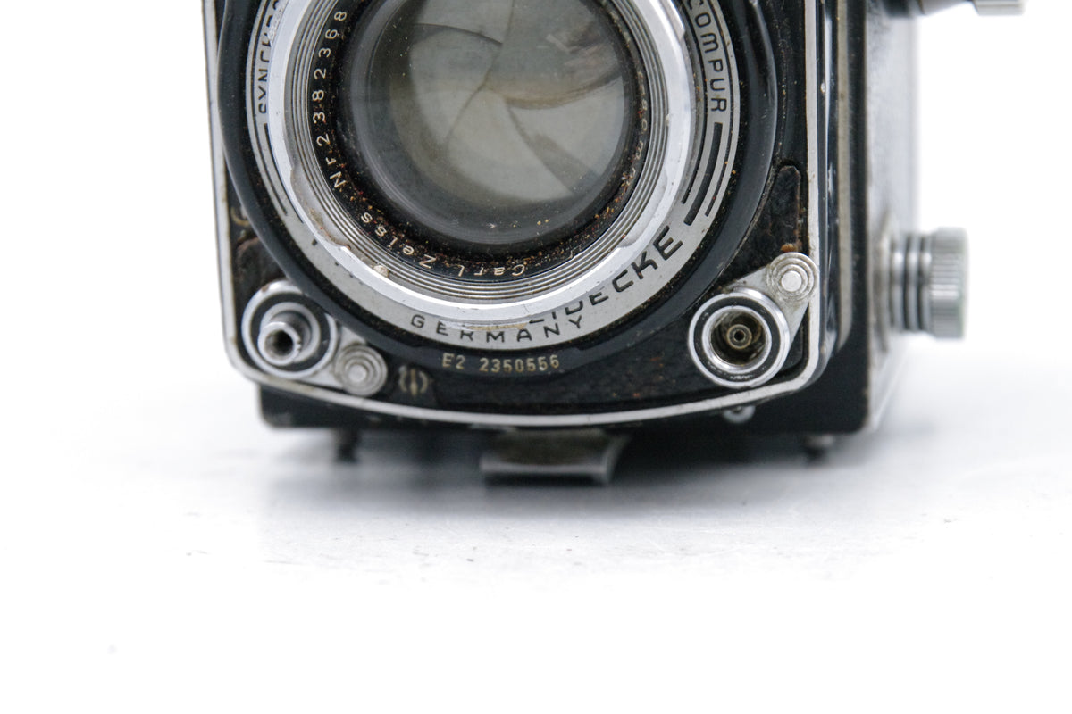 Rolleiflex 2.8E TLR – Planar 80mm f/2.8 – Shutter Stuck on B – Spares/Repair