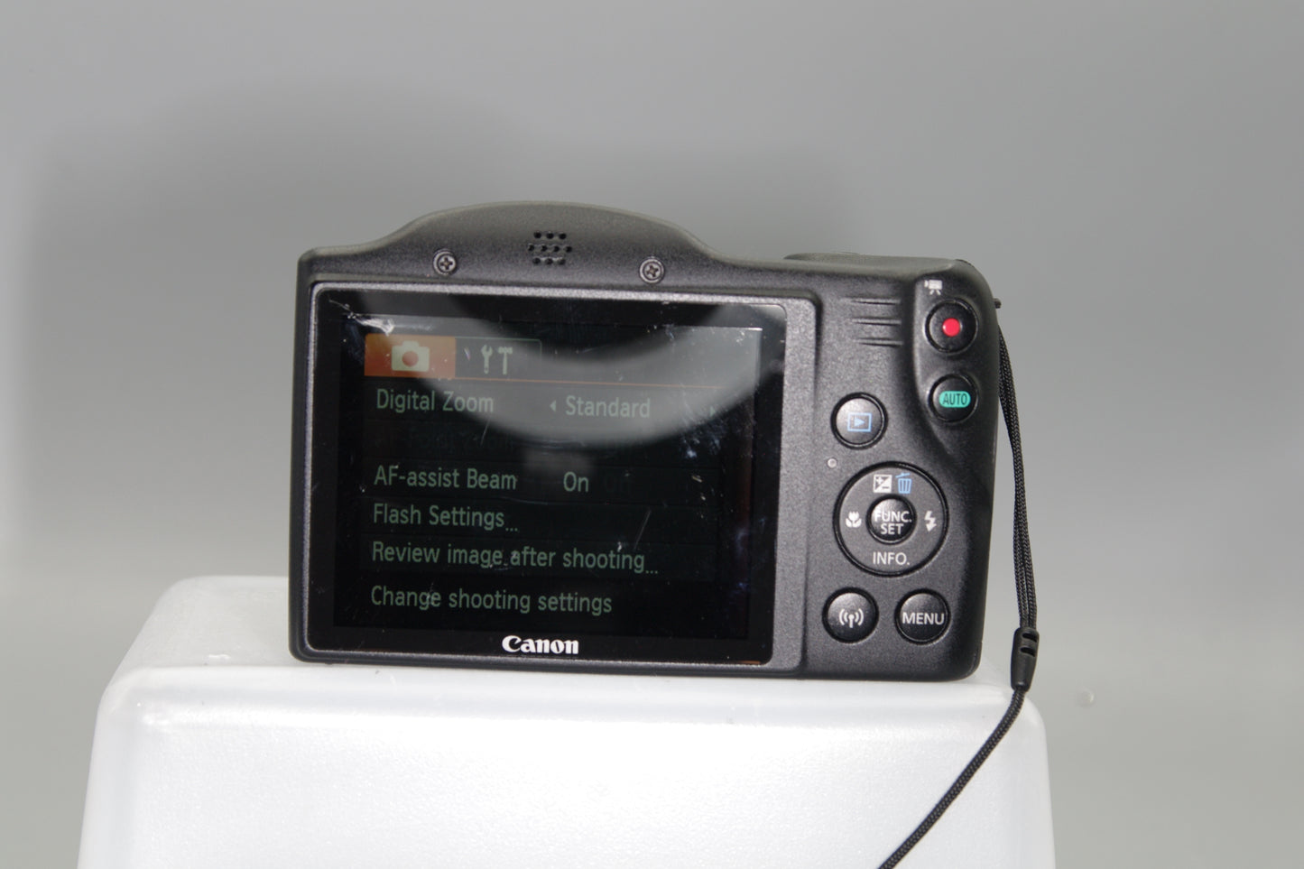 Canon PowerShot SX420 IS 20MP Digital Bridge Camera – 42x Zoom, Wi-Fi, HD Video, Excellent Condition