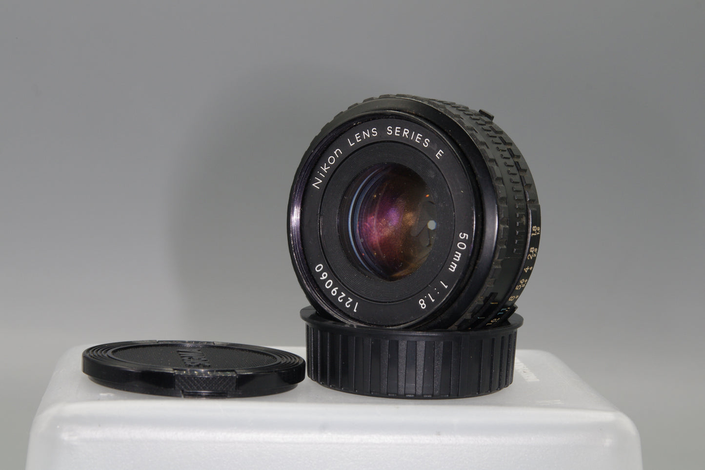 Nikon Series E 50mm f/1.8 AI-S Pancake Lens – Manual Focus, VGC with Caps