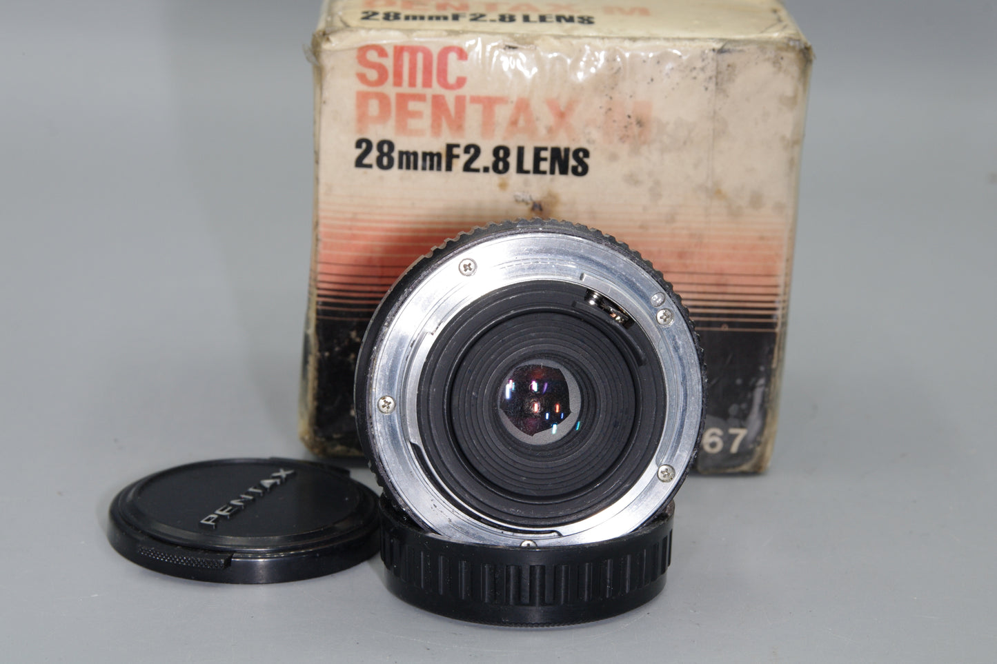 SMC Pentax-M 28mm F/2.8 Wide Angle  Lens- Pentax K Mount - Fungus