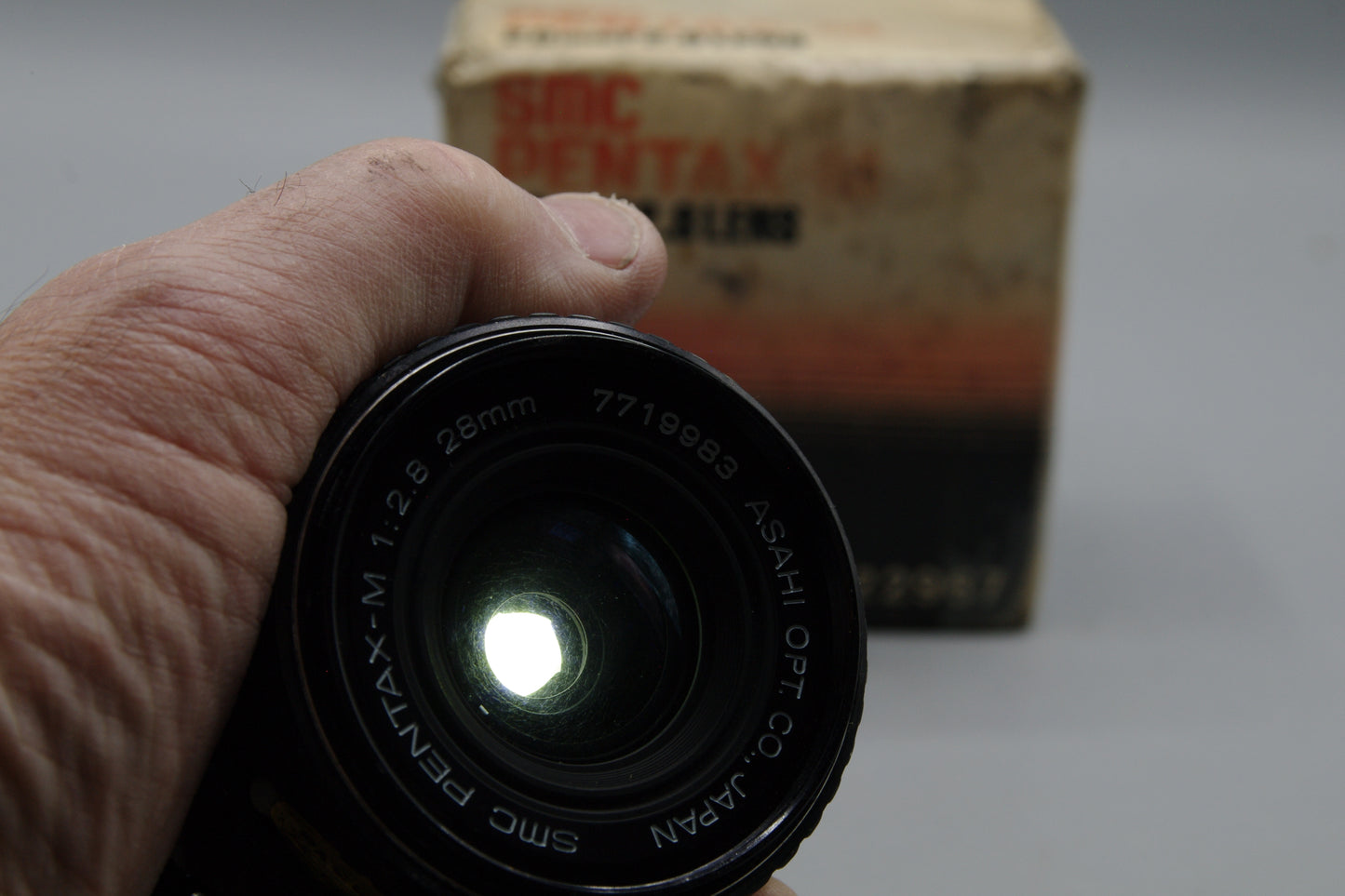 SMC Pentax-M 28mm F/2.8 Wide Angle  Lens- Pentax K Mount - Fungus