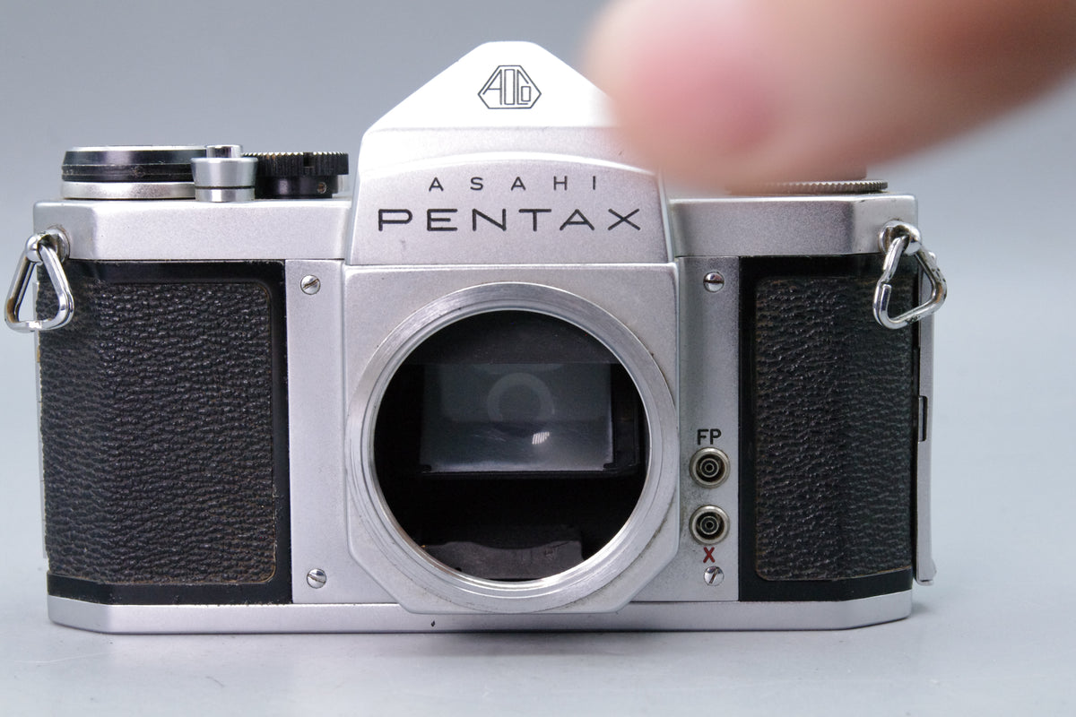 Asahi Pentax Spotmatic S1a 35mm SLR Camera Body Spares or Repair Faulty Mirror