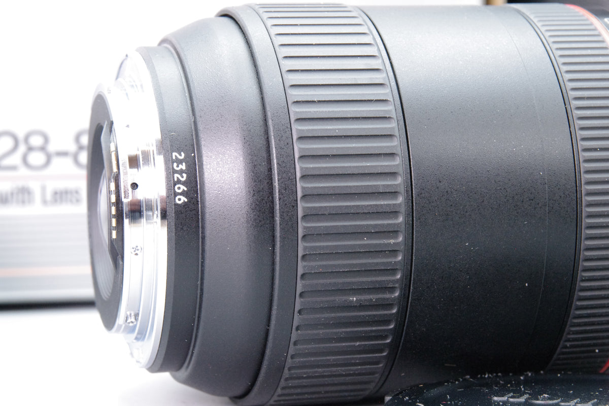 Canon EF 28-80mm f2.8-4 L USM Lens Box Case Hood Caps Excellent