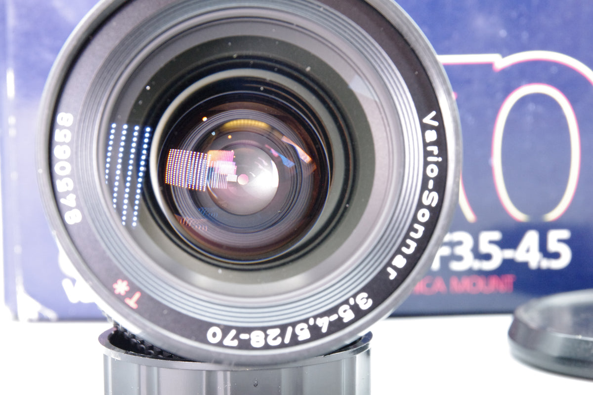 Carl Zeiss Vario-Sonnar T* 28-70mm f3.5-4.5 MMJ Contax Yashica Lens Boxed