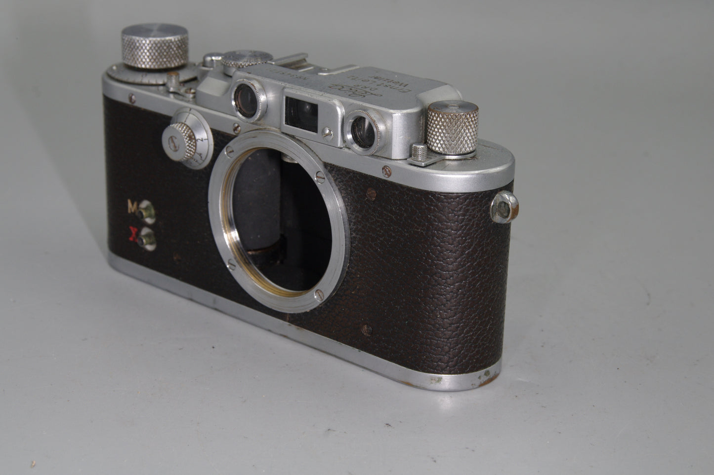 Leica IIIb 35mm Rangefinder Camera Body – 1939/40 Wartime Model, Upgraded to IIIf Spec – Serial No. 345721