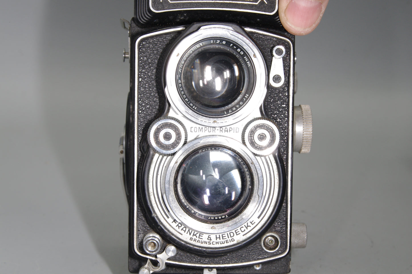 Rolleiflex 2.8A TLR – Zeiss Tessar 80mm – Rare 1950s Classic – Clean and Working