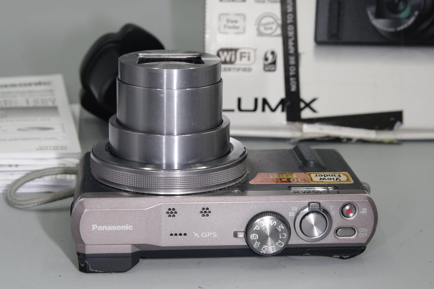 Panasonic Lumix DMC-TZ60 – Boxed – 18.1MP – Leica 30x Zoom – GPS & Wi-Fi