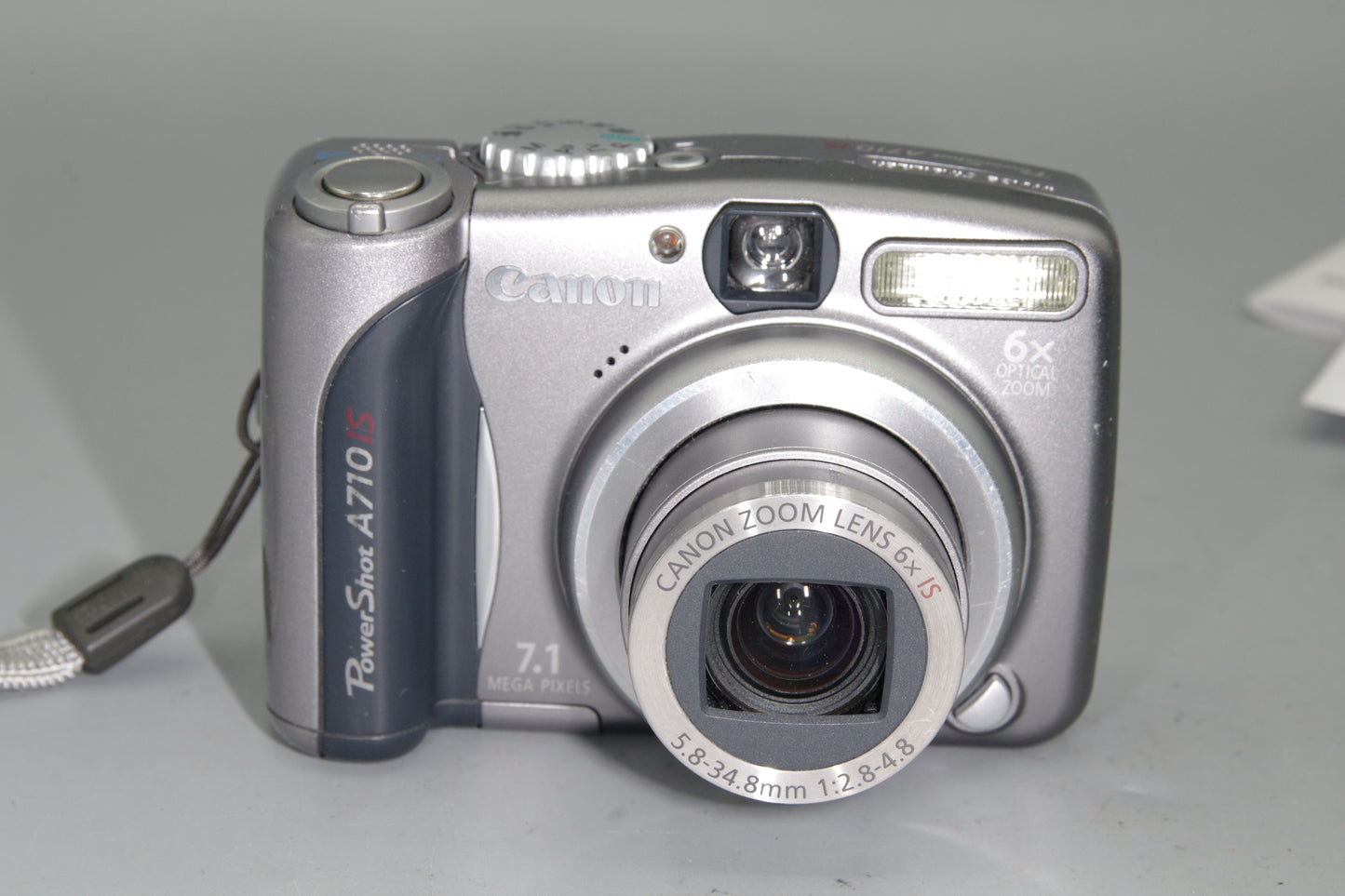 Canon PowerShot A710 IS – 7.1MP – 6x Zoom – Image Stabiliser – Compact – Exc