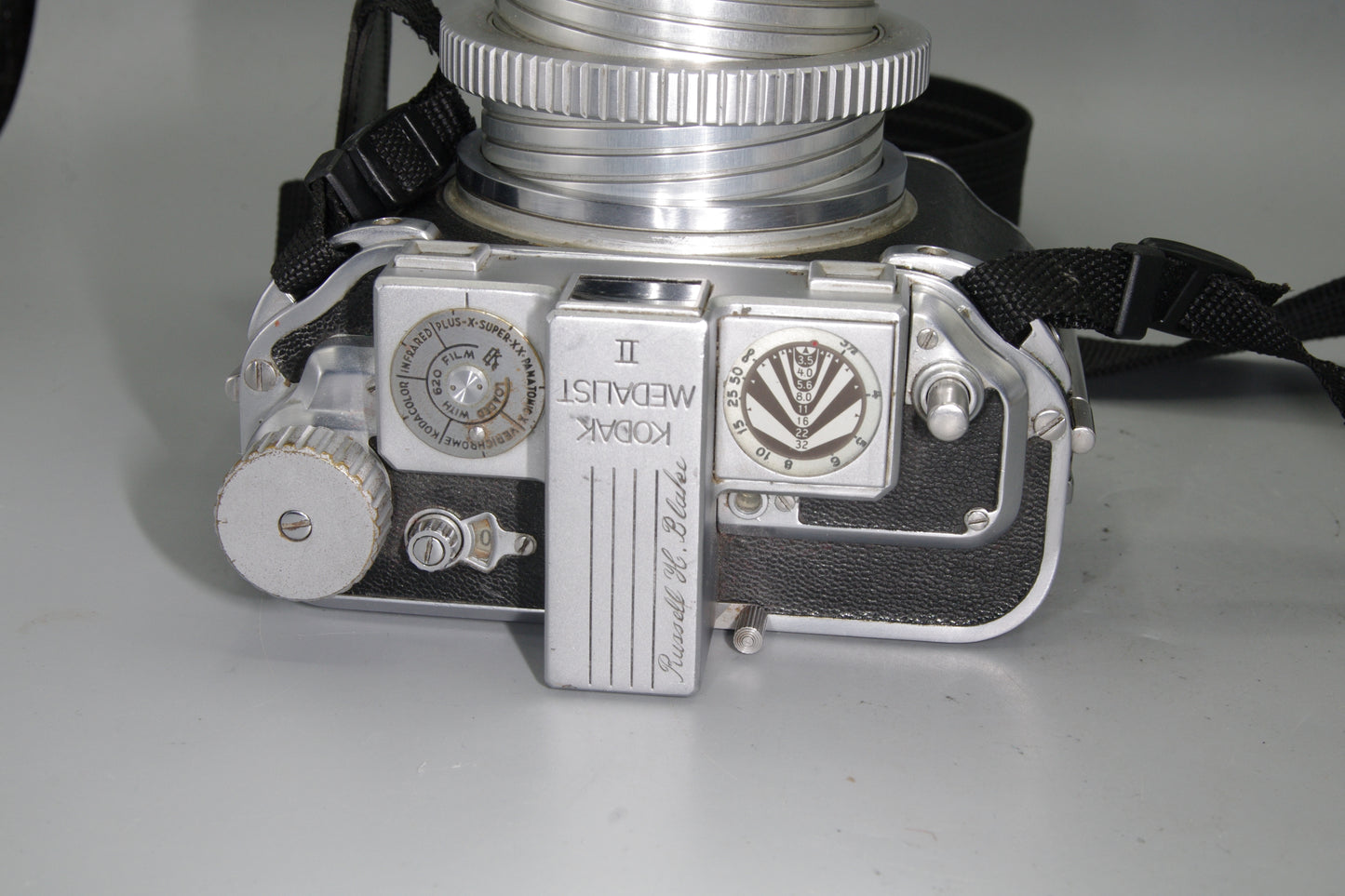 Kodak Medalist II – 6×9 Rangefinder – Ektar 100mm f/3.5 – US Military Icon