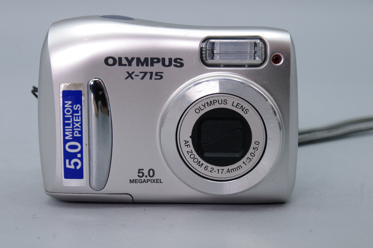Olympus X‑715 Digital Camera – 5MP – AA Powered – Tested – Very Good Condition