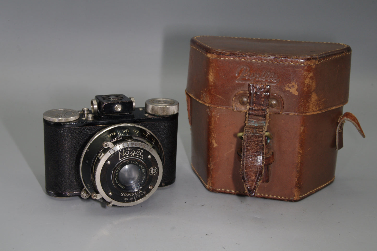 Nagel Pupille – 127 Film – Leitz Elmar 5cm f/3.5 – Rare German Compact – VGC