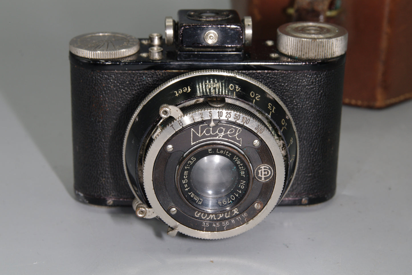 Nagel Pupille – 127 Film – Leitz Elmar 5cm f/3.5 – Rare German Compact – VGC