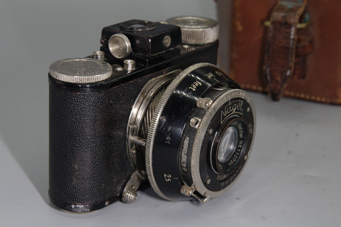 Nagel Pupille – 127 Film – Leitz Elmar 5cm f/3.5 – Rare German Compact – VGC