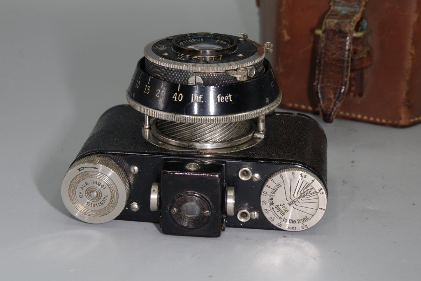 Nagel Pupille – 127 Film – Leitz Elmar 5cm f/3.5 – Rare German Compact – VGC