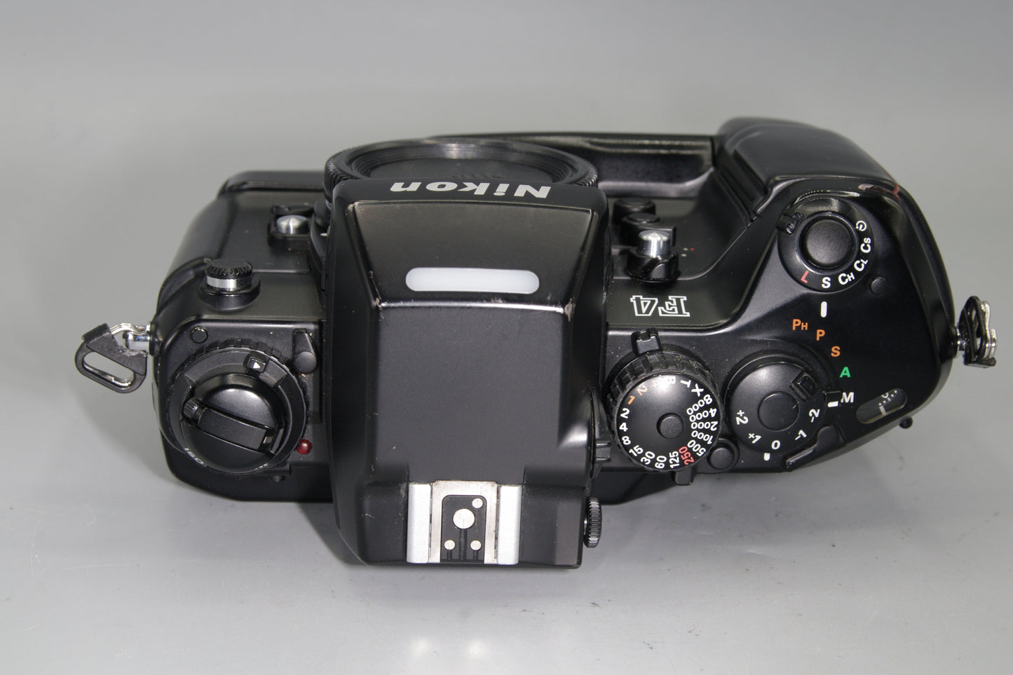Nikon F4 35mm SLR Film Camera – AF with MB-21 Grip & MF-23 Data Back – Tested