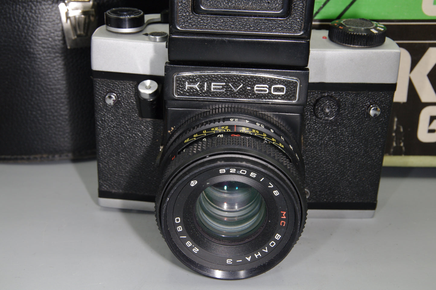 Kiev 60 Medium Format SLR Camera – 6×6 on 120 Film - Boxed with Case