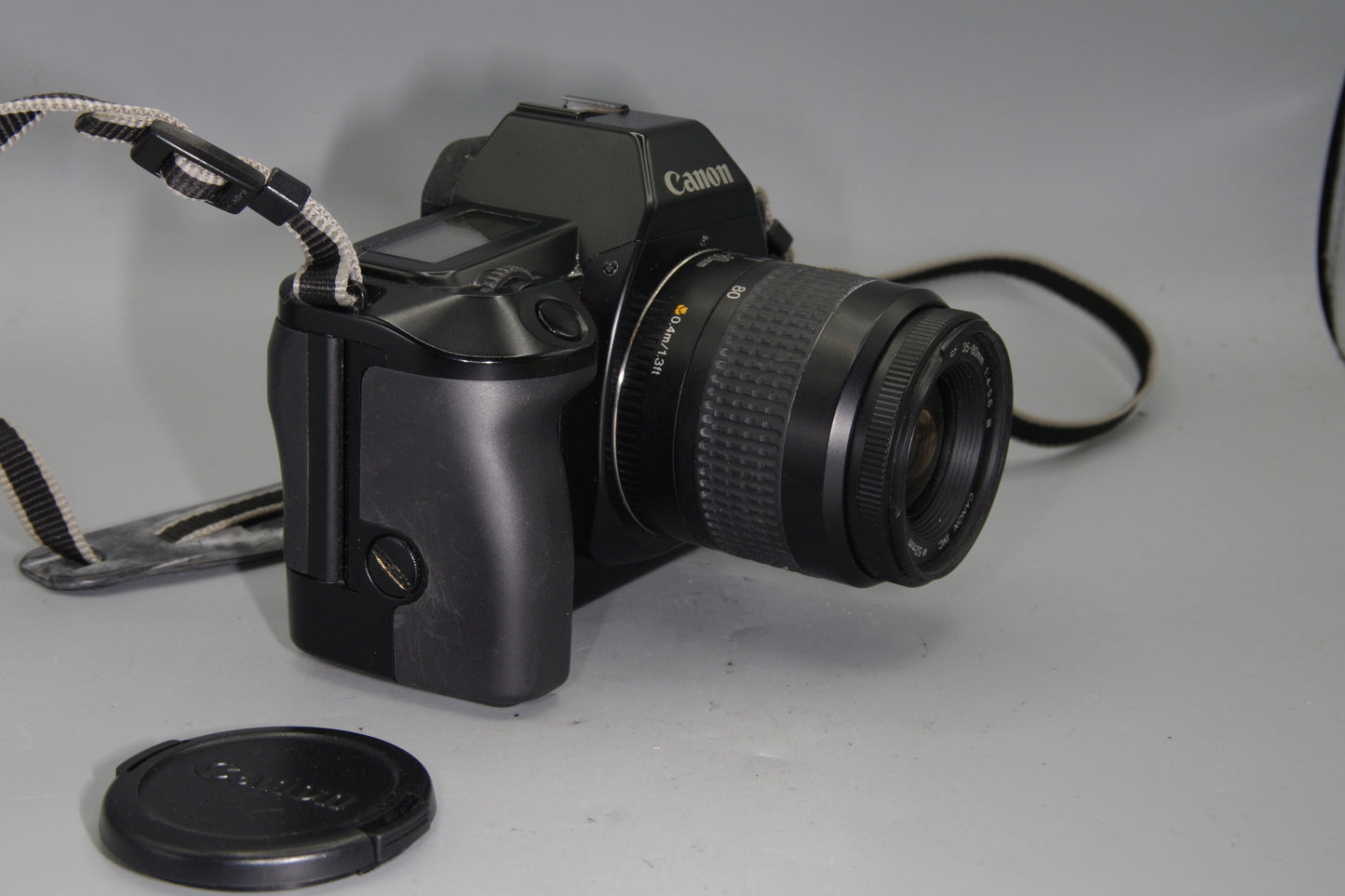 Canon EOS RT 35mm SLR Film Camera – EF 35–80mm Lens – Pellicle Mirror – Tested