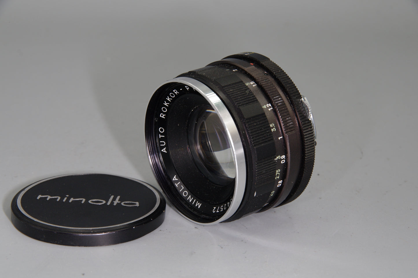 Minolta Auto Rokkor-PF 55mm f/2 Lens – SR Mount – Manual Focus - VGC
