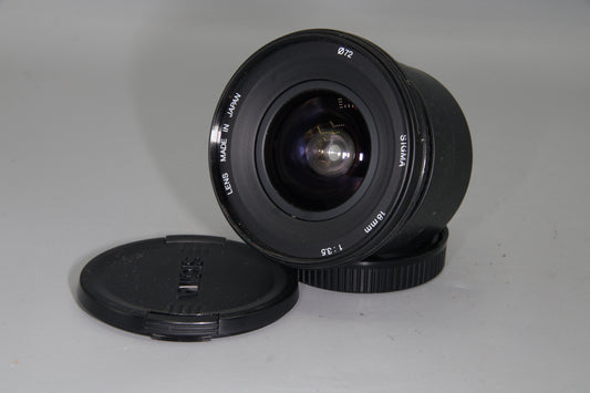 Sigma 18mm F/3.5 Wide-Angle Prime Lens = Canon EF-S Mount- Please Read