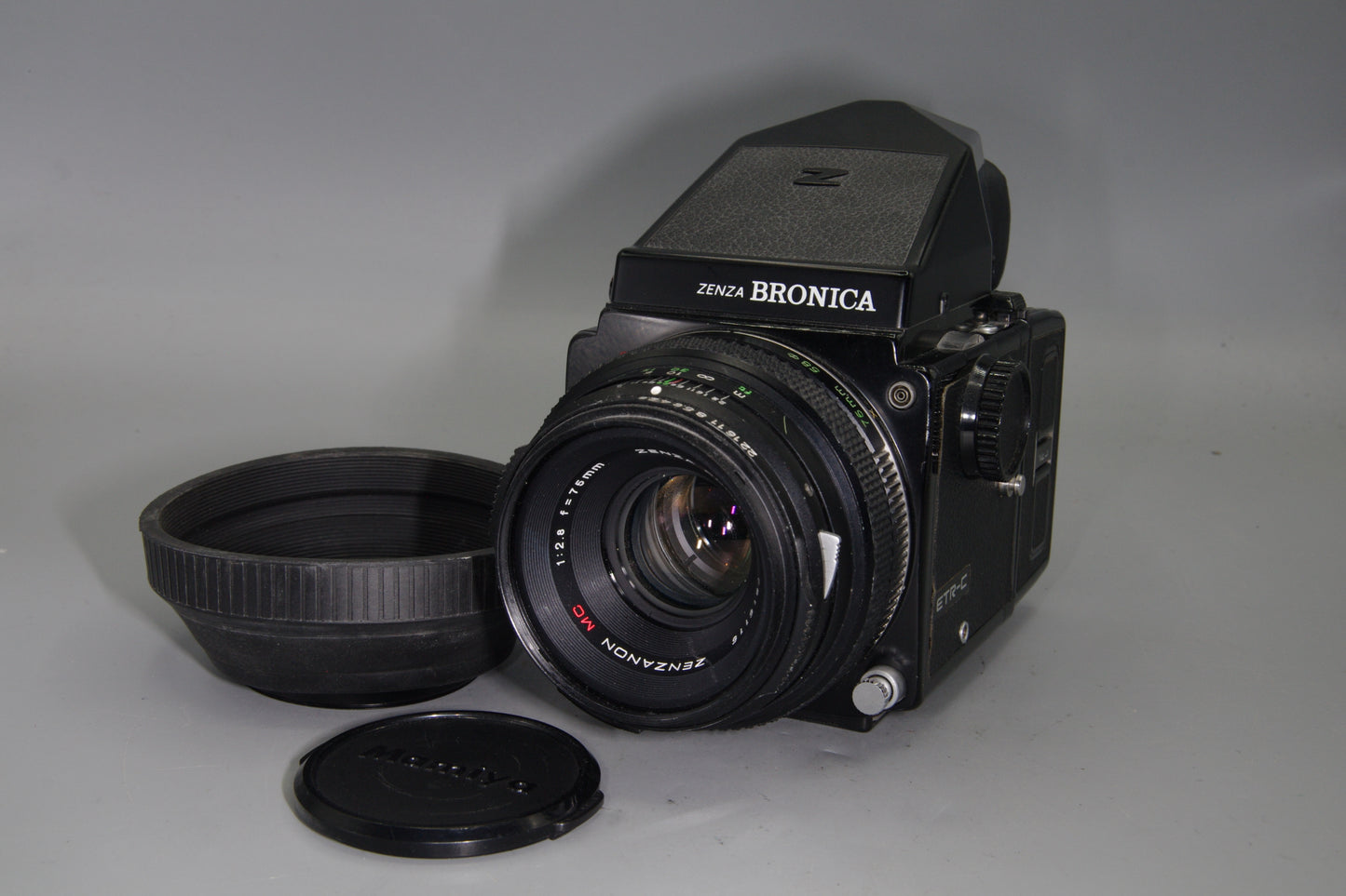 Zenza Bronica ETR-C Medium Format Camera with Zenzanon 75mm f/2.8 Lens – VGC