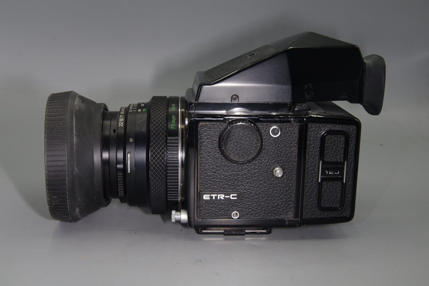 Zenza Bronica ETR-C Medium Format Camera with Zenzanon 75mm f/2.8 Lens –Serviced