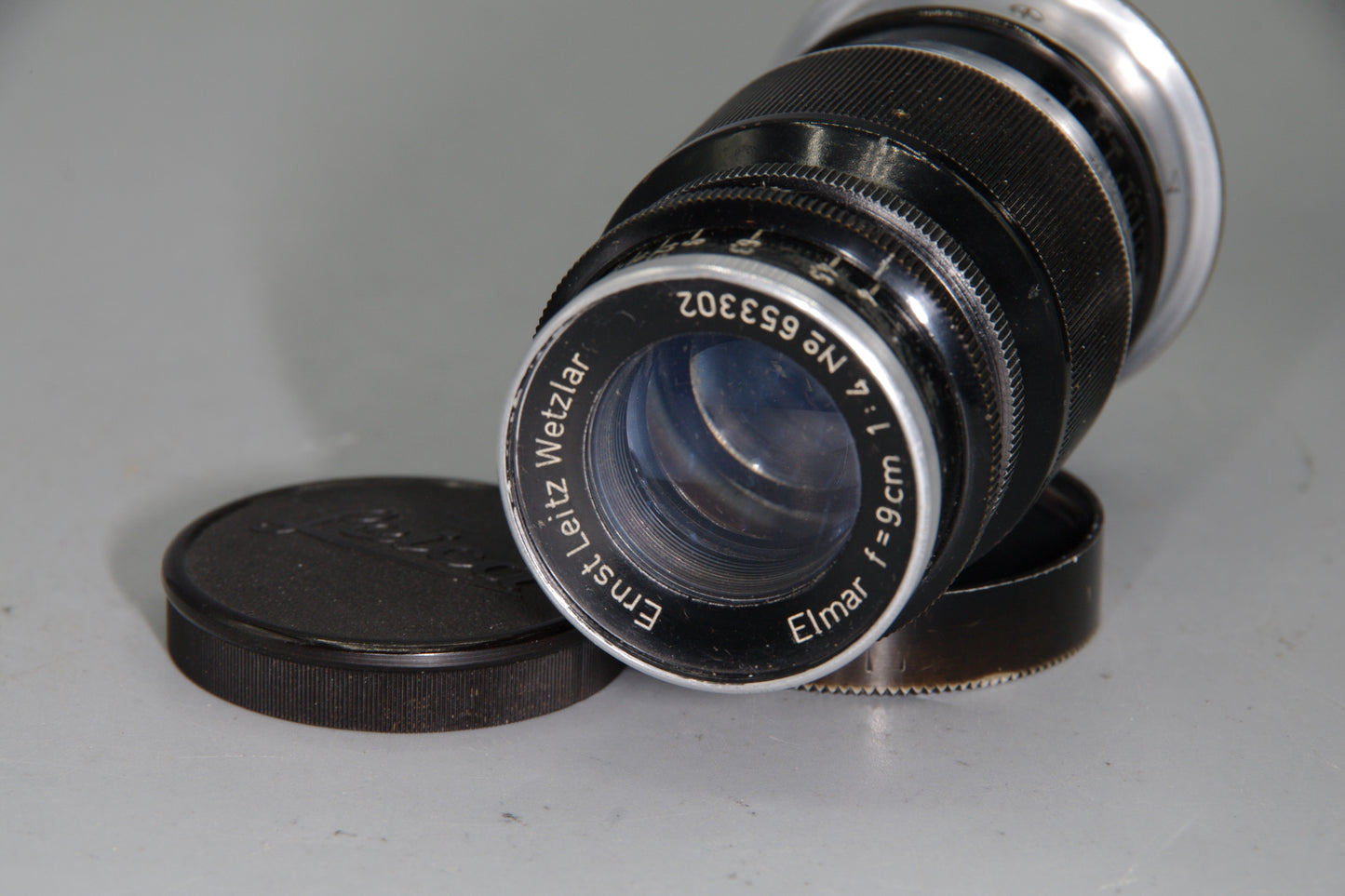 Leitz Wetzlar Elmar 9cm f/4 LTM Lens – 1948 Leica Screw Mount – Vintage Classic
