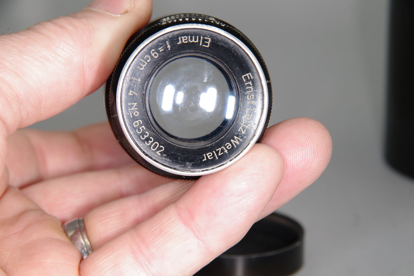 Leitz Wetzlar Elmar 9cm f/4 LTM Lens – 1948 Leica Screw Mount – Vintage Classic