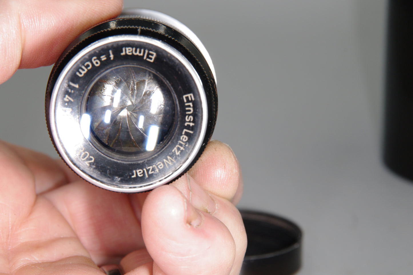 Leitz Wetzlar Elmar 9cm f/4 LTM Lens – 1948 Leica Screw Mount – Vintage Classic