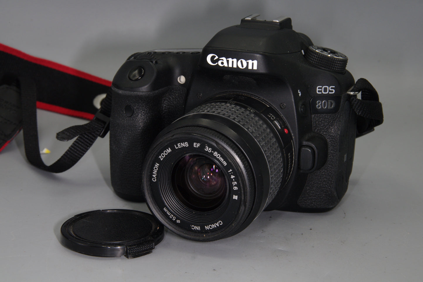 Canon EOS 80D DSLR Camera with 35-80mm Lens – 24MP – S/C 378 – Wi-Fi