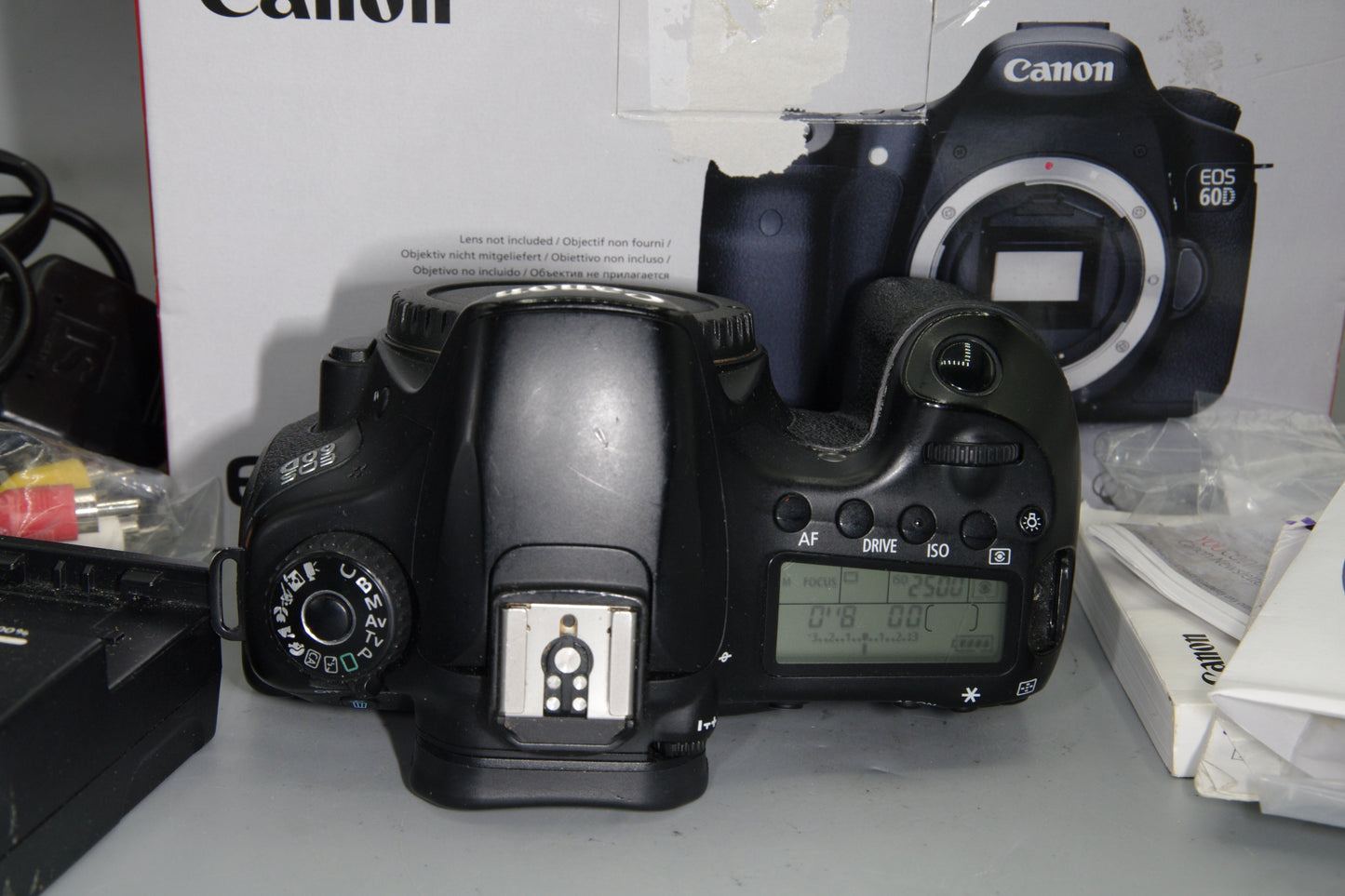 Canon EOS 60D DSLR Camera – 18MP – Full HD – Vari-Angle LCD – Excellent Boxed