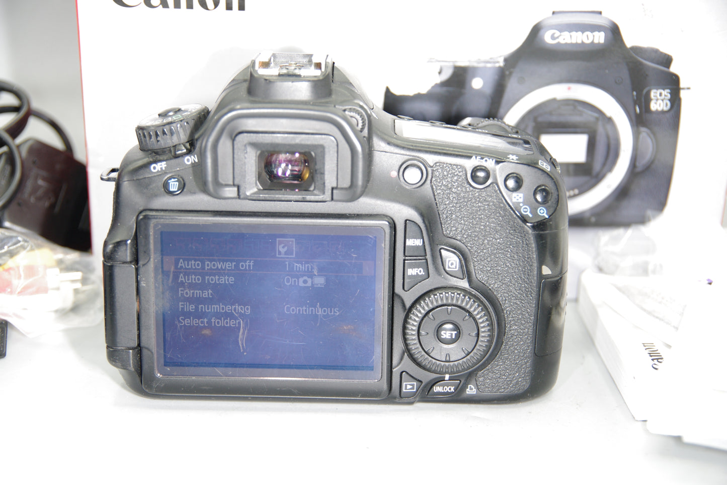 Canon EOS 60D DSLR Camera – 18MP – Full HD – Vari-Angle LCD – Excellent Boxed
