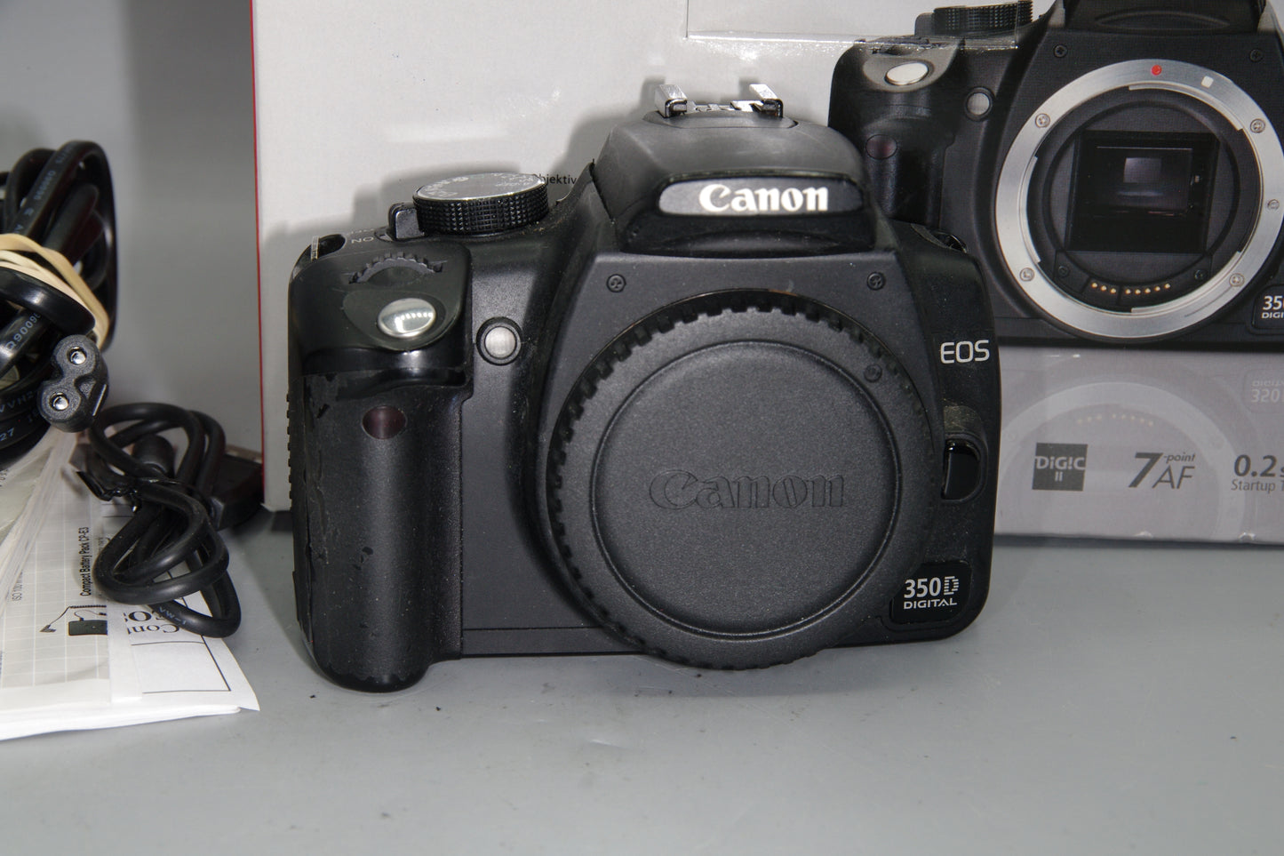 Canon EOS 350D DSLR Camera – 8MP – EF/EF-S Mount – VGC – Boxed – Tested