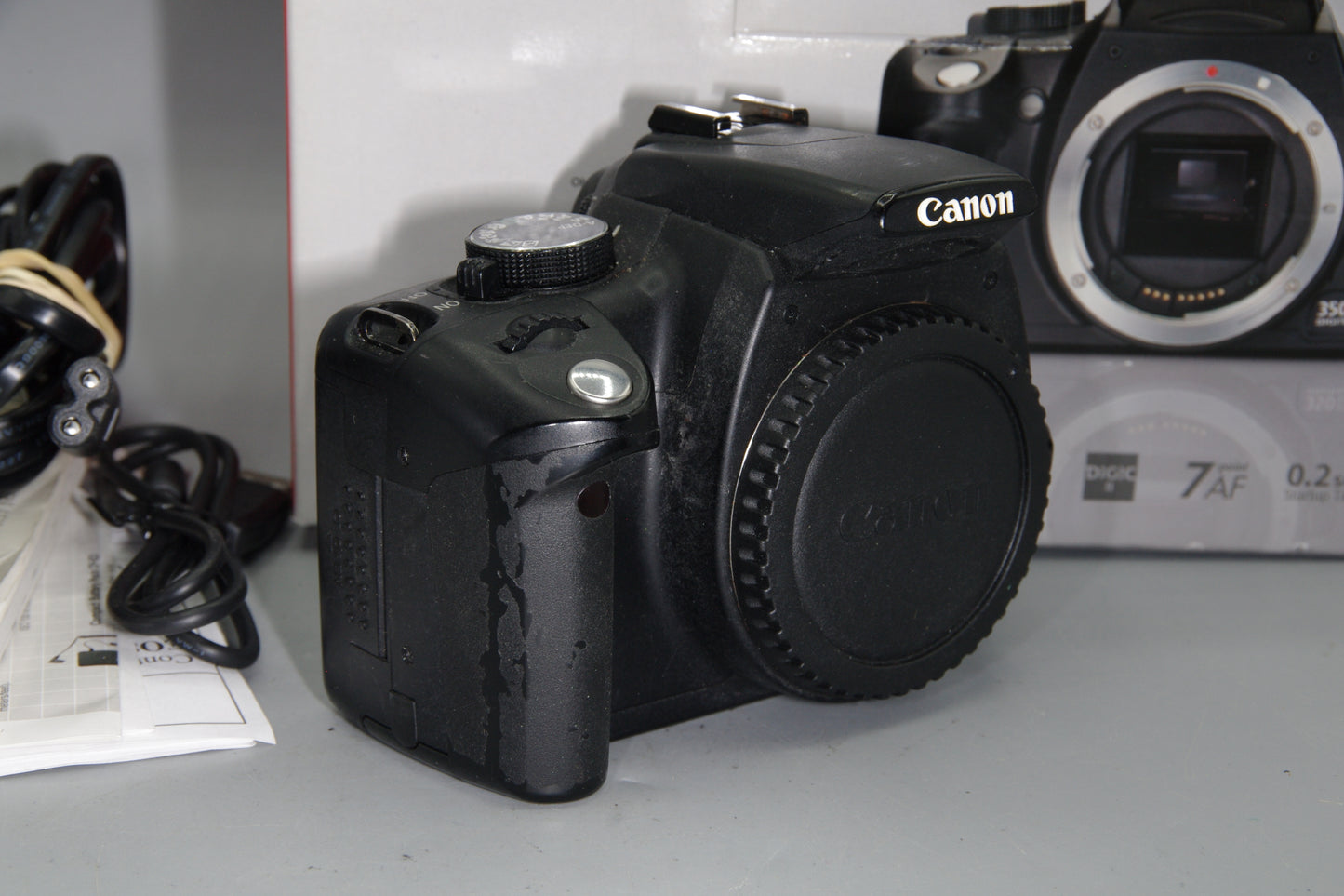 Canon EOS 350D DSLR Camera – 8MP – EF/EF-S Mount – VGC – Boxed – Tested